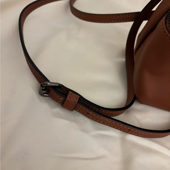 Longcham Le Pliage Xtra XS Vanity - Brown leather - Picture 9 of 11